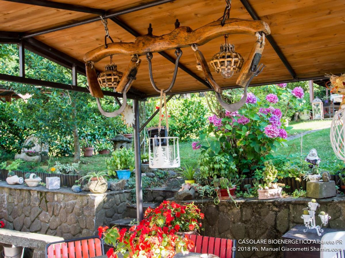 Il Casolare Bioenergetico Bed & Breakfast Albareto  Bagian luar foto