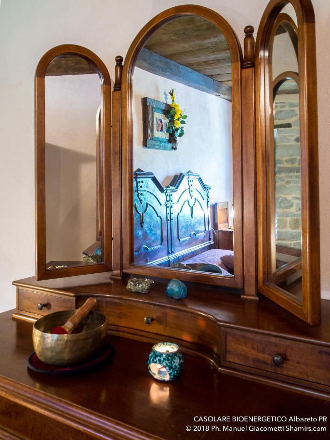 Il Casolare Bioenergetico Bed & Breakfast Albareto  Bagian luar foto