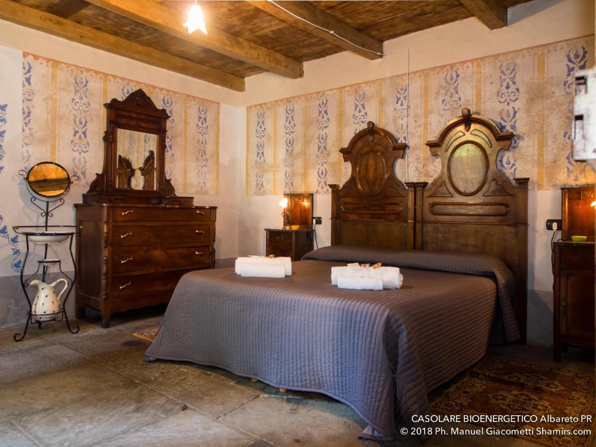 Il Casolare Bioenergetico Bed & Breakfast Albareto  Bagian luar foto