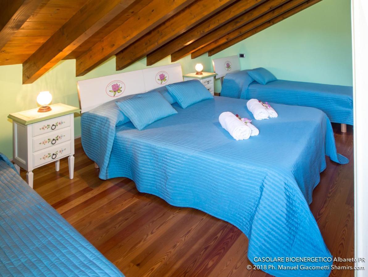 Il Casolare Bioenergetico Bed & Breakfast Albareto  Bagian luar foto