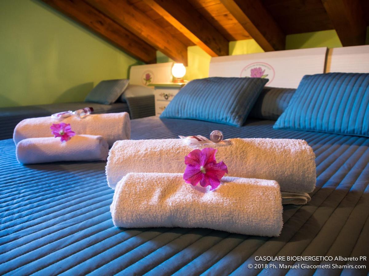 Il Casolare Bioenergetico Bed & Breakfast Albareto  Bagian luar foto
