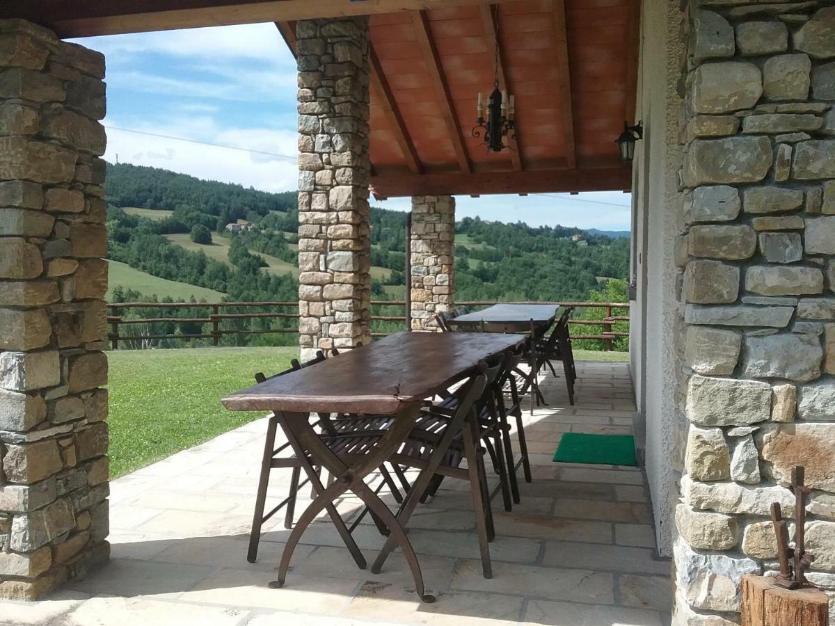 Il Casolare Bioenergetico Bed & Breakfast Albareto  Bagian luar foto